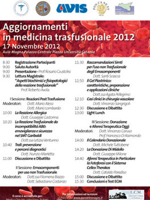 agiornamenti trasfusionali