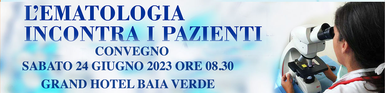 ematologia incontra i pazienti 24 giugno 2023 banner